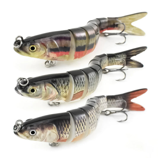 3PCS Multi Joint Fishing Lure for Saltwater Freshwater