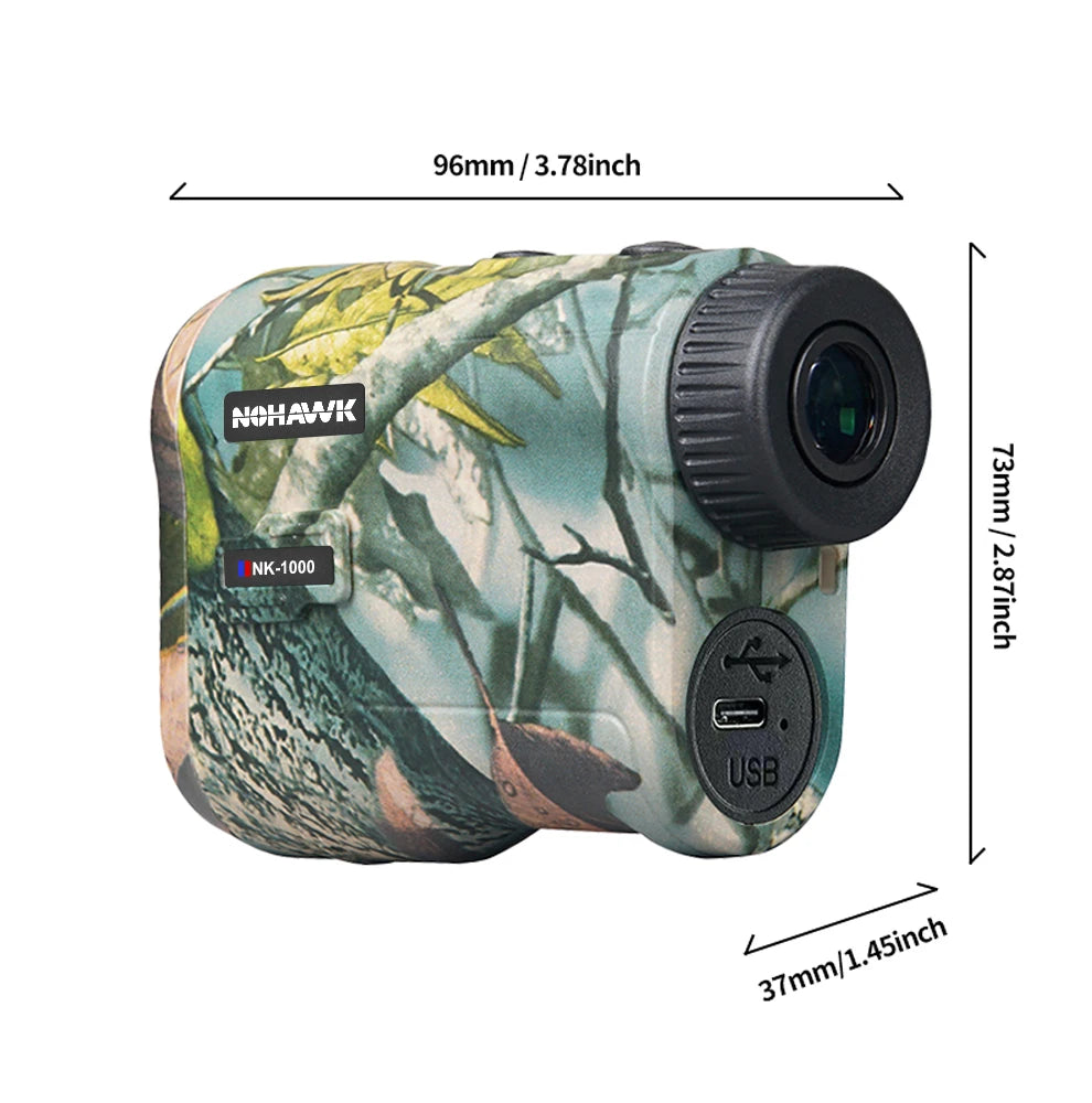 Rangefinder, 1000M/Yds, 6x, Measurement