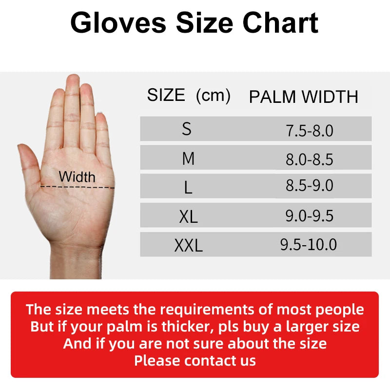 Windproof SBR Touch Screen Full Finger Shockproof Sport Gloves