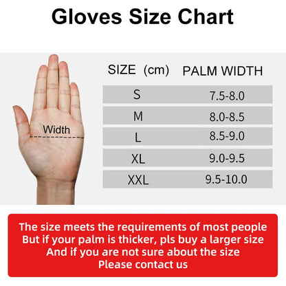 Windproof SBR Touch Screen Full Finger Shockproof Sport Gloves