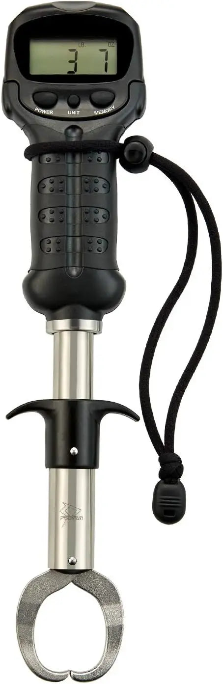 Digital Fish Scale, Saltwater-Resistant StainlessSteel Gripper