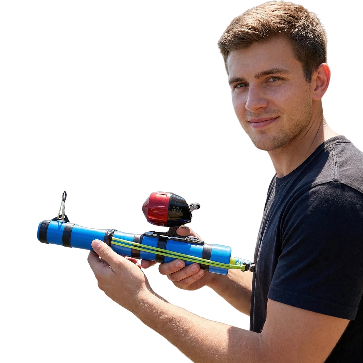Fishing Catapult Rod with Reel Precise Lure Launcher
