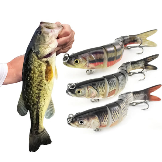 3PCS Multi Joint Fishing Lure for Saltwater Freshwater