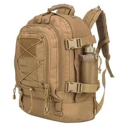 60L Military Tactical Backpack Travel Hiking Rucksacks Camping Hunting