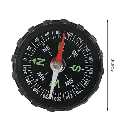 10-1PCS Mini Compass 45MM Portable Handheld Navigation Tool