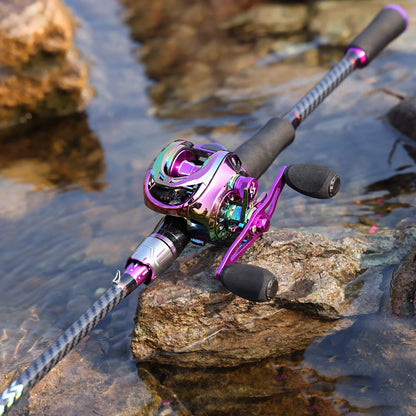 Telescopic Fishing Rod Carbon Fiber,for Freshwater & Saltwater