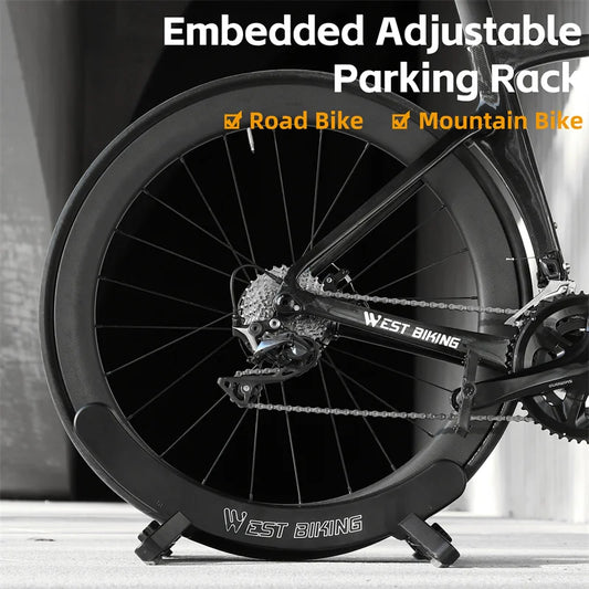 Bicycle Floor Stand Parking Rack Adjustable