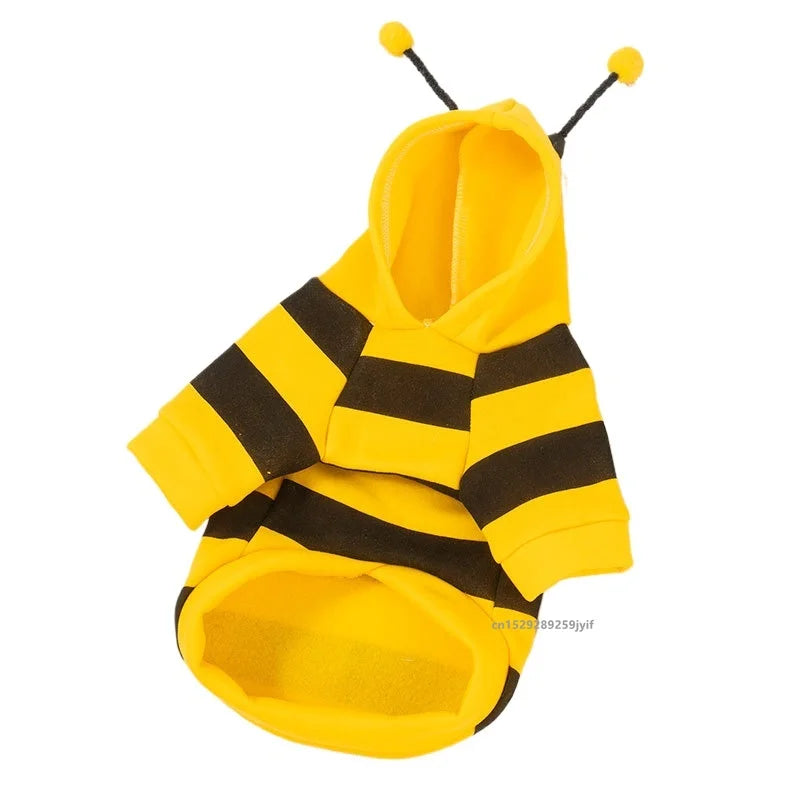 Bee Pet Puppy Coat Apparel for Small Medium Dogs & Cats