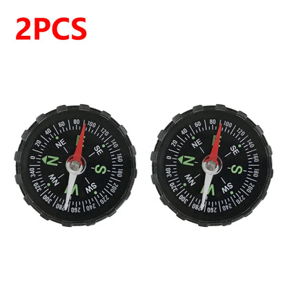 10-1PCS Mini Compass 45MM Portable Handheld Navigation Tool