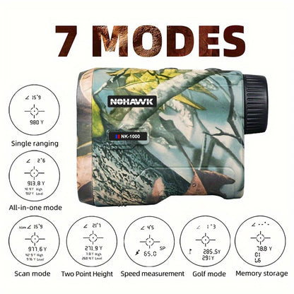 Rangefinder, 1000M/Yds, 6x, Measurement