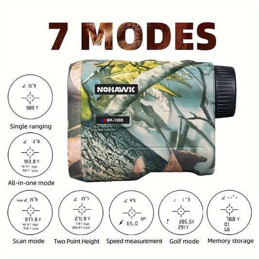 Rangefinder, 1000M/Yds, 6x, Measurement