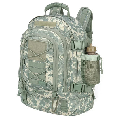 60L Military Tactical Backpack Travel Hiking Rucksacks Camping Hunting