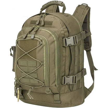 60L Military Tactical Backpack Travel Hiking Rucksacks Camping Hunting