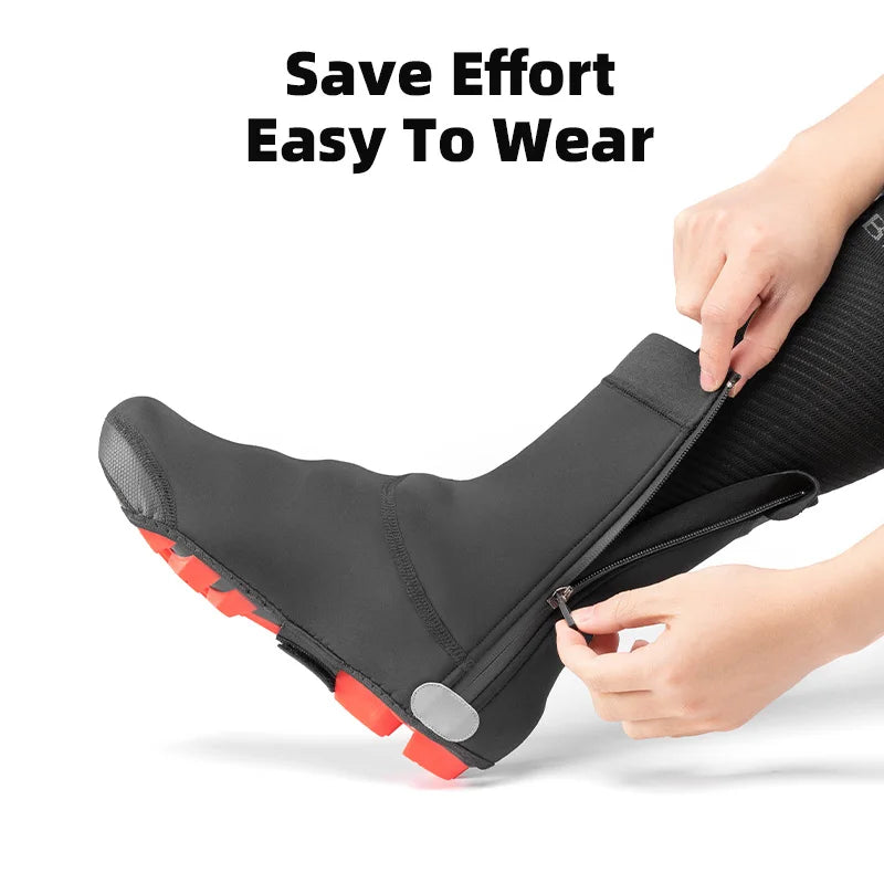 Cycling Shoes, Reflective Waterproof Bike Shoes Cover