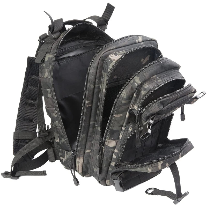 30L Tactical Bag for Hiking Camping Travel Army Hunting Rucksack