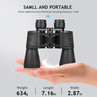 180x100 Zoom Binoculars Day Night Vision Long Range Waterproof