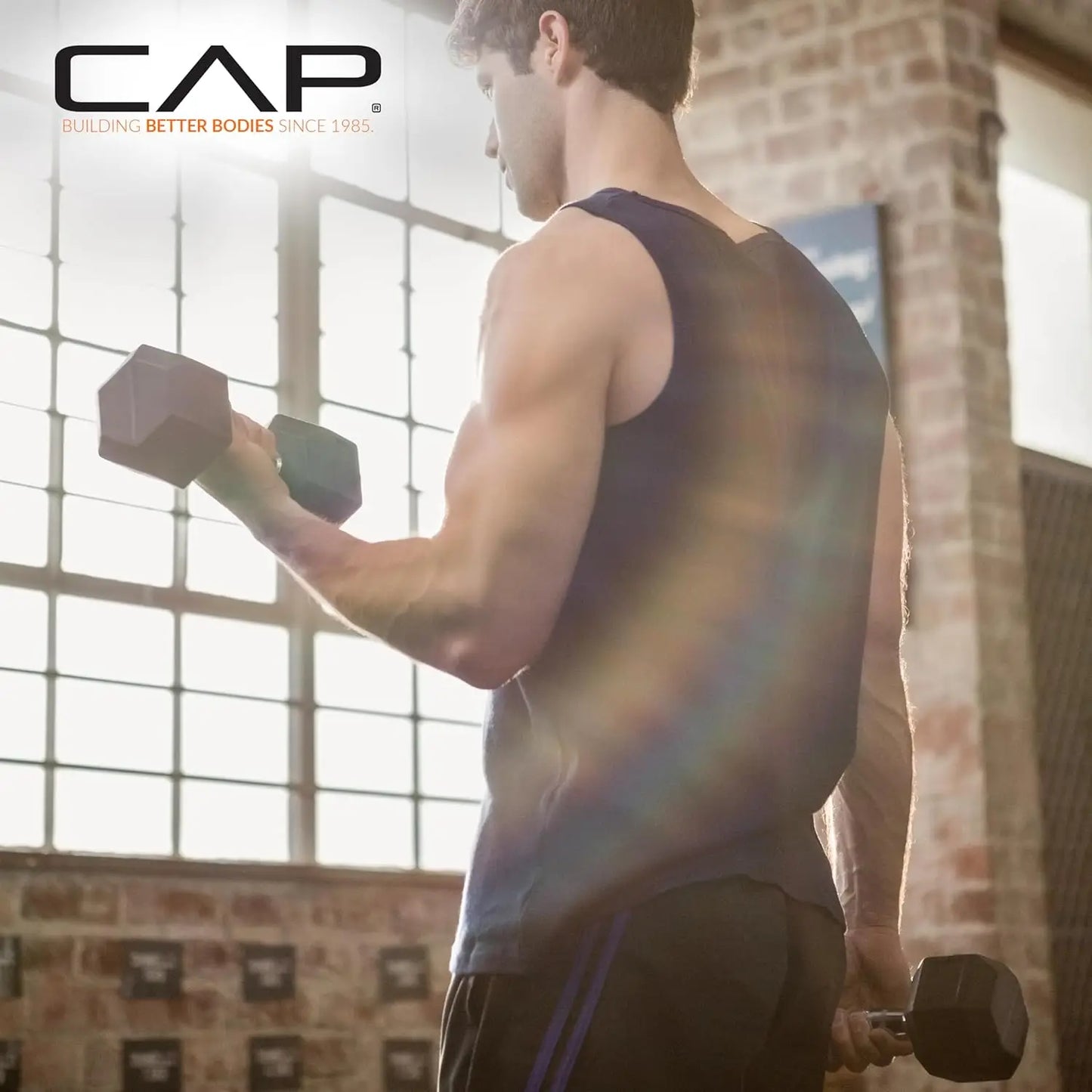 Coated Dumbbell Set |Home Gym Strength Training Equipment