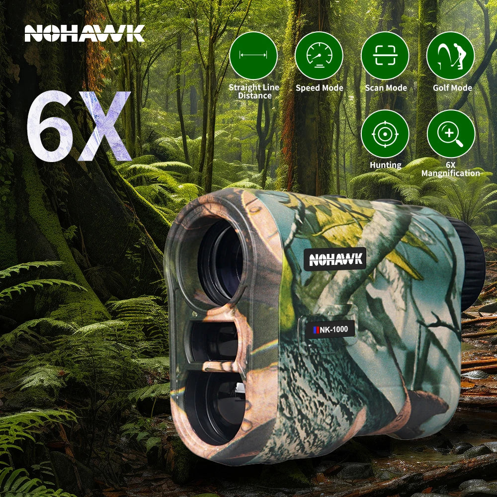 Rangefinder, 1000M/Yds, 6x, Measurement