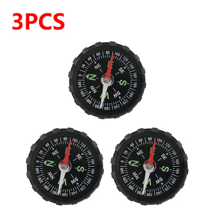 10-1PCS Mini Compass 45MM Portable Handheld Navigation Tool