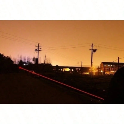 Extra Long Compass Flashlight Night Vision Laser Hiking Telescope