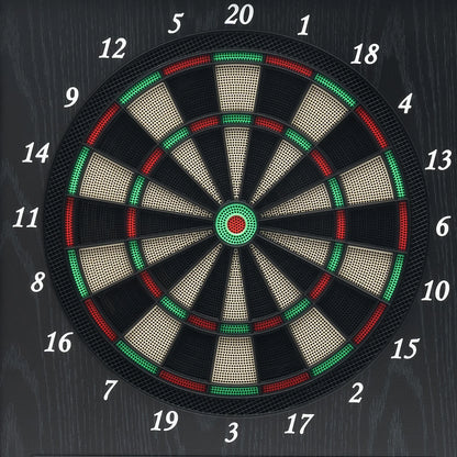 Electronic Dart Board with 4 LED Displays 12 Darts