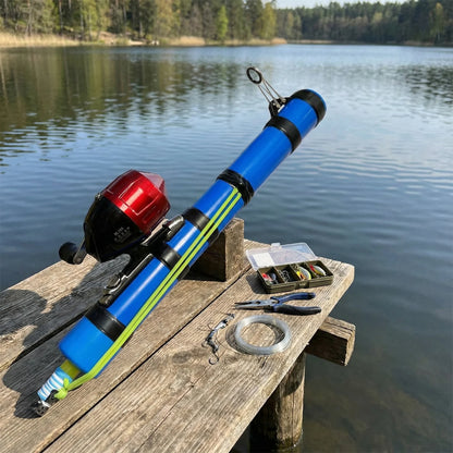 Fishing Catapult Rod with Reel Precise Lure Launcher