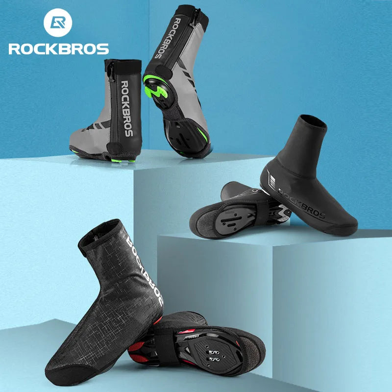Cycling Shoes, Reflective Waterproof Bike Shoes Cover