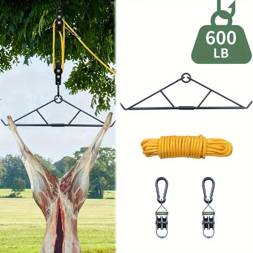 700LB Capacity Lift, Pulley Lift System