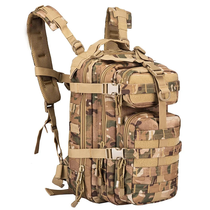 30L Tactical Bag for Hiking Camping Travel Army Hunting Rucksack