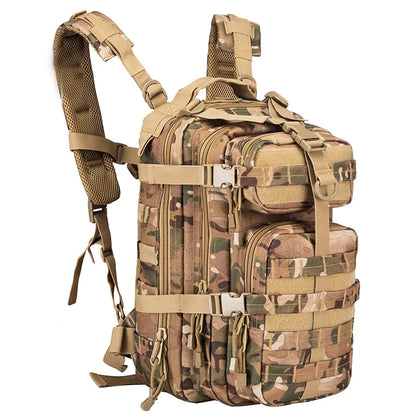 30L Tactical Bag for Hiking Camping Travel Army Hunting Rucksack