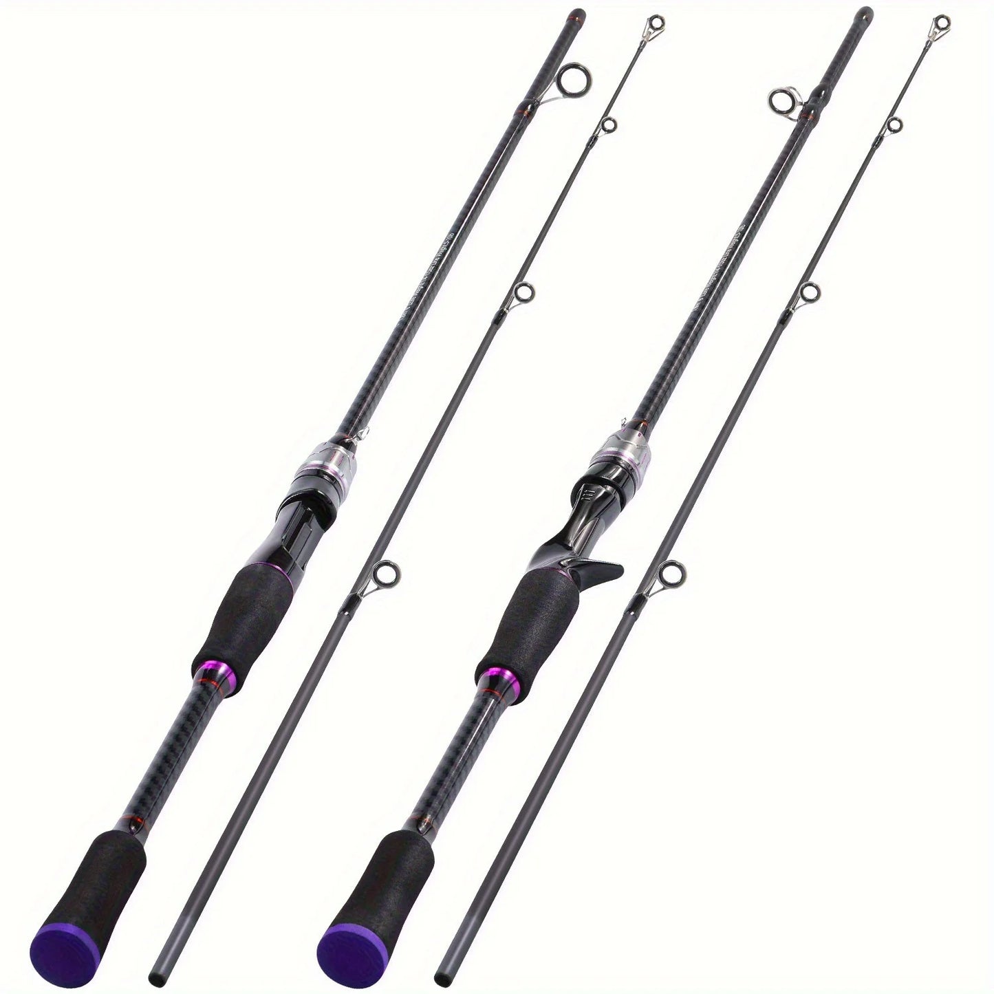 Telescopic Fishing Rod Carbon Fiber,for Freshwater & Saltwater
