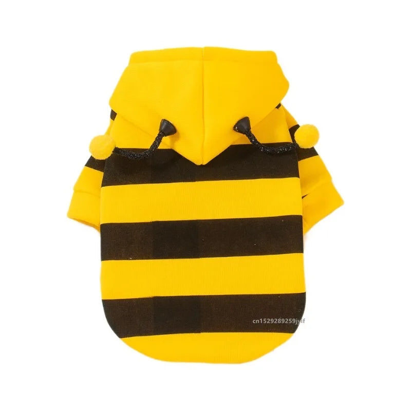 Bee Pet Puppy Coat Apparel for Small Medium Dogs & Cats