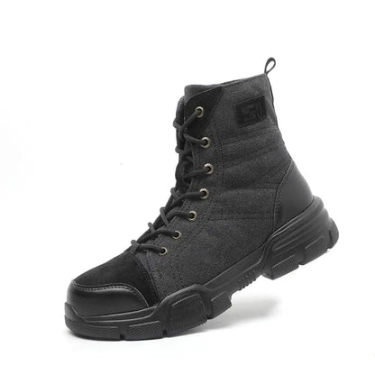 Steel Toe Men Work Boots Desert Safety 36-48