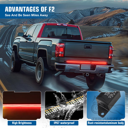 60" LED Tailgate Light Bar Brake Backup Running Strip Led Lights